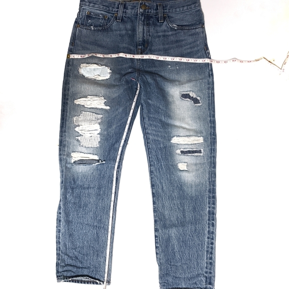 J. Crew Point Sur Selvedge Jean Distressed Slim 28 - Picture 6 of 9
